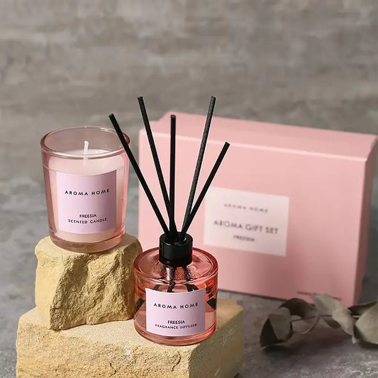 Aroma Home™ žvakės ir aromato rinkinys
