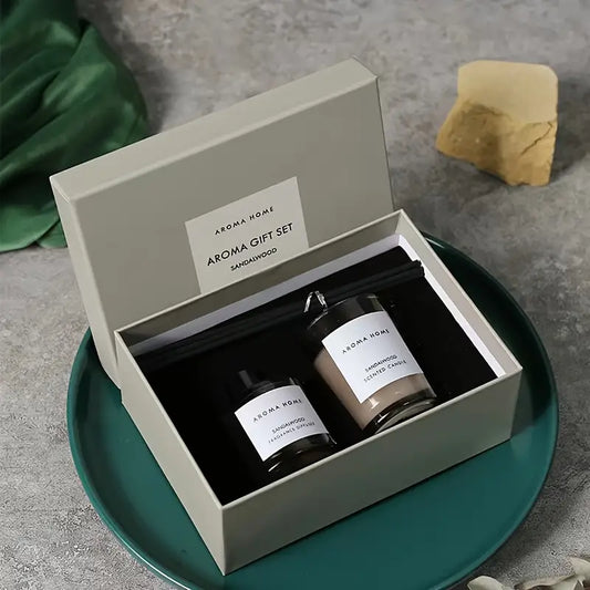 Aroma Home™ žvakės ir aromato rinkinys