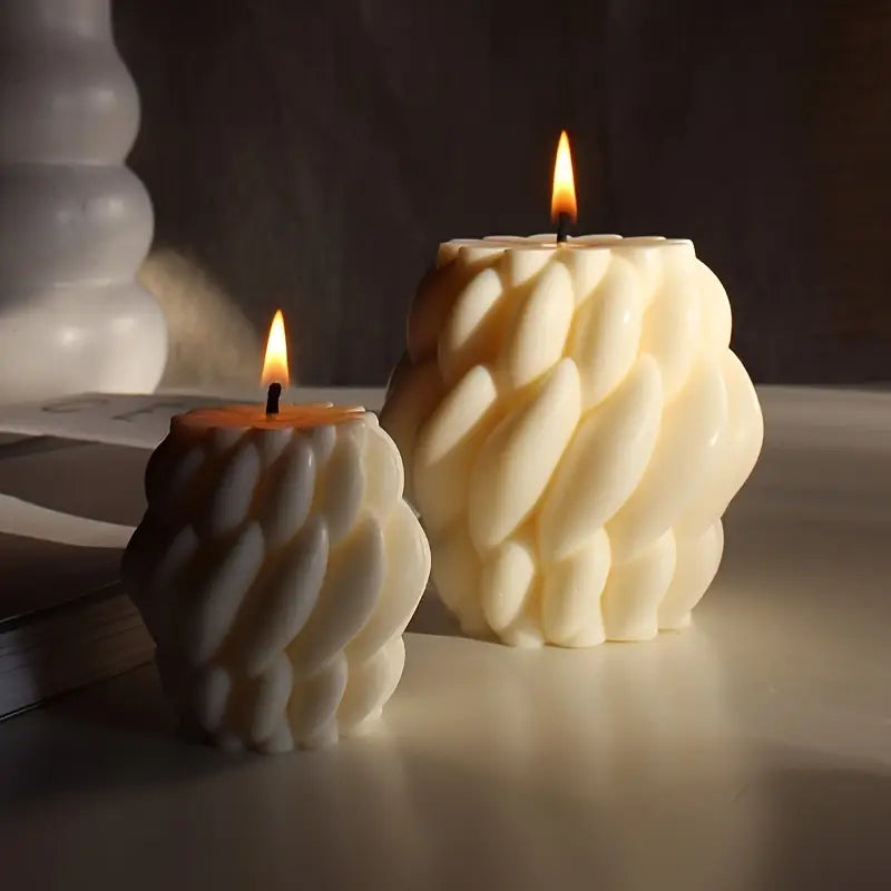3D besisukanti kvapni žvakė „Lietaus lašas“
