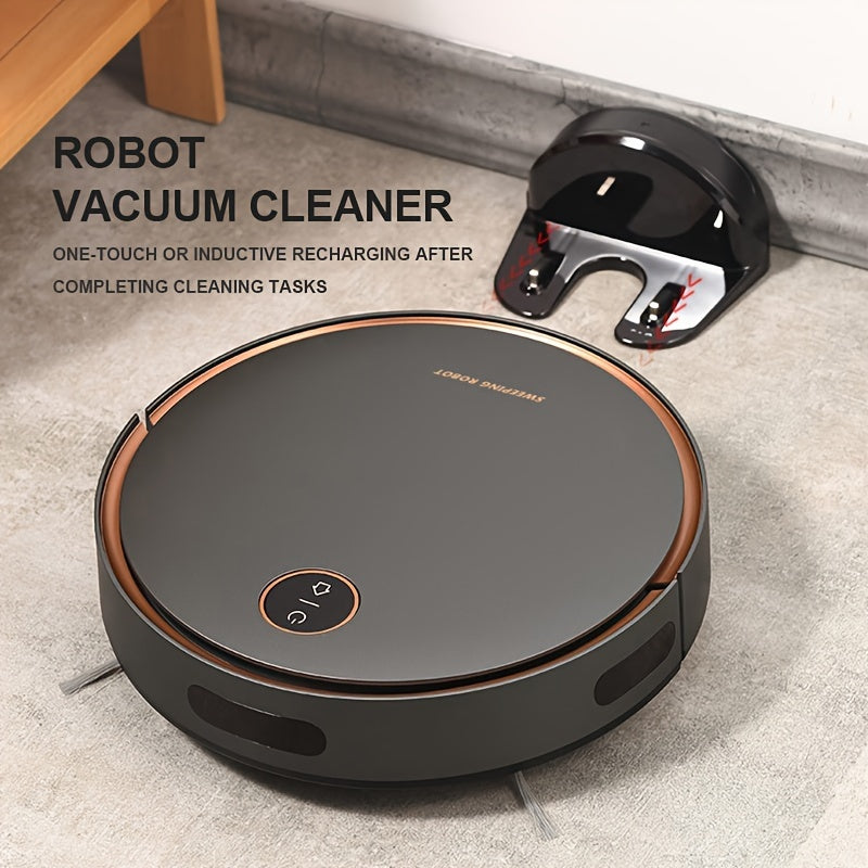 Versatile Robot Vacuum Cleaner with Infrared Sensing  Rechargeable Lithium Battery 2000mAh Dual Power Options BatteryPlug US Plug Ideal for Home  Pet Owners