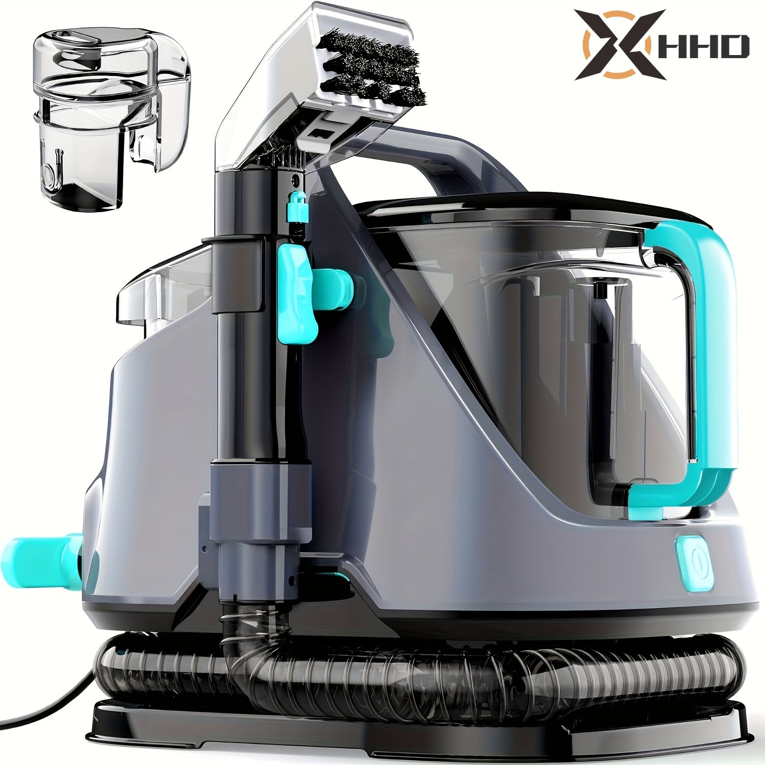 1pc HHD 14000Pa Powerful Pet Stain Remover Carpet Cleaner 650W Handheld Upright Vacuum with MultiFunction Tools Electric Powered 220240V with EU Plug for Sofas Curtains and Home Use